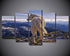 Tableau Loup Voyage